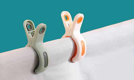 Say Goodbye to Flyaway Towels with ABS Towel Clips - Your Ultimate Beach Buddy! - Towel Holders