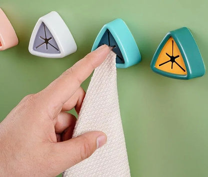 Triangular Silicone Towel Holder | Cute Towel Holder | Towel Holders
